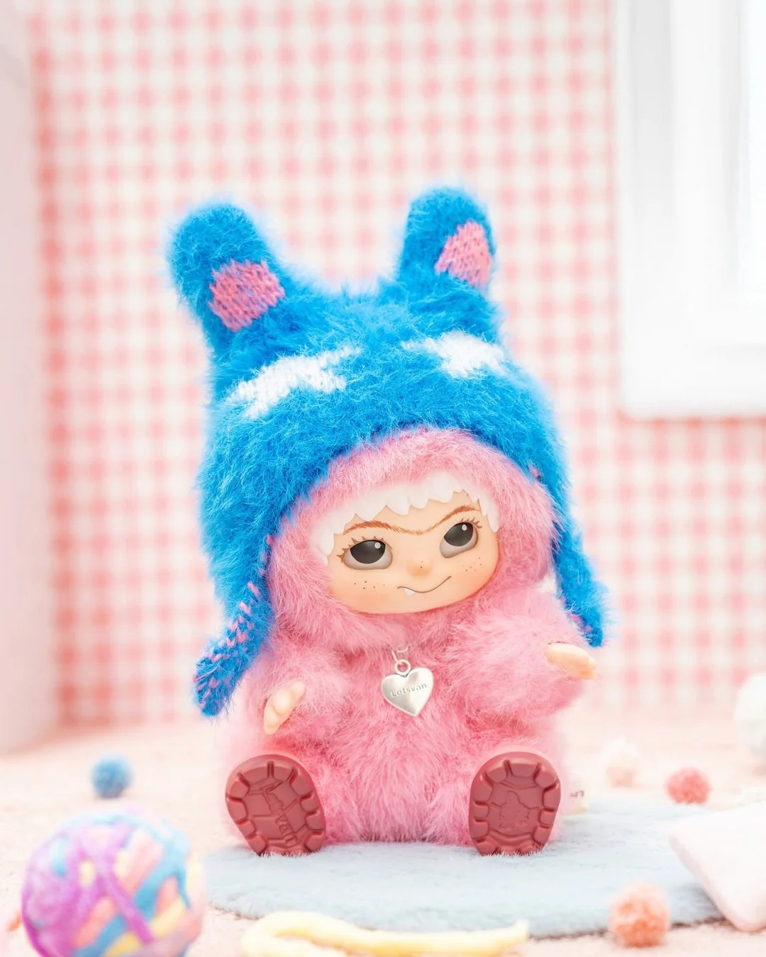 Колекційна м’яка іграшка з кільцем Pop Top Letsvan "Wakuku" - Весела Вечірка (17WK-0601)фото