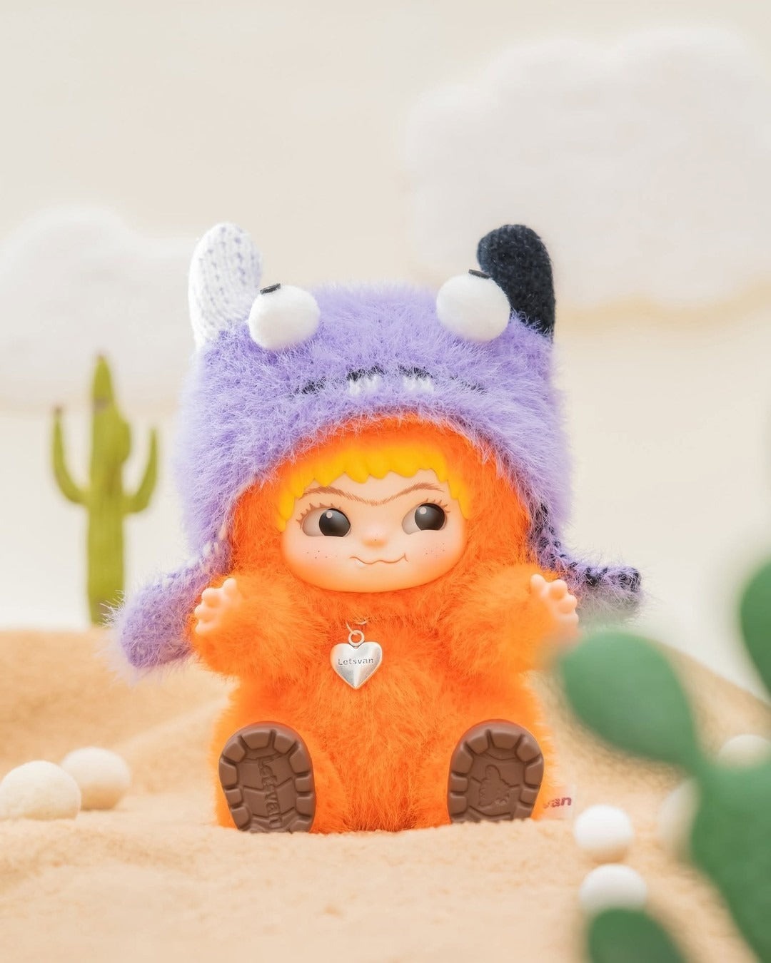 Колекційна м’яка іграшка з кільцем Pop Top Letsvan "Wakuku" - Весела Вечірка (17WK-0601)фото