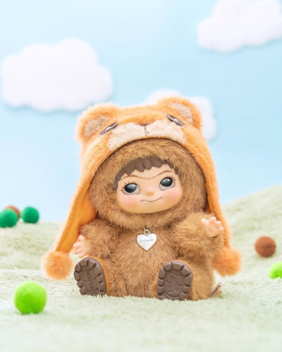 Колекційна м’яка іграшка з кільцем Pop Top Letsvan "Wakuku" - Весела Вечірка (17WK-0601)фото