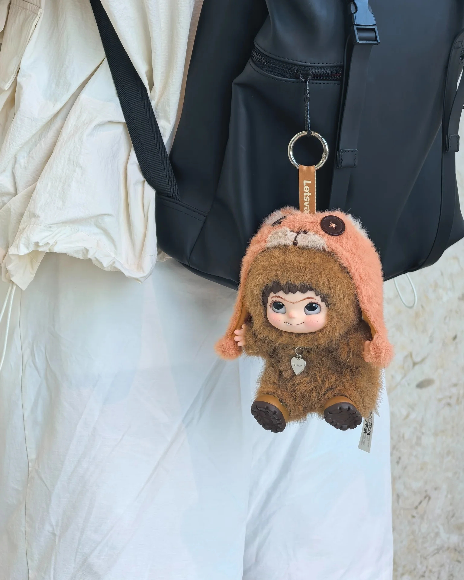 Колекційна м’яка іграшка з кільцем Pop Top Letsvan "Wakuku" - Весела Вечірка (17WK-0601)фото