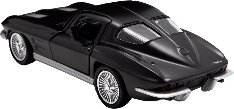 Автомодель - Chevrolet Corvette Split Window 1963, черный (250411U) фото 