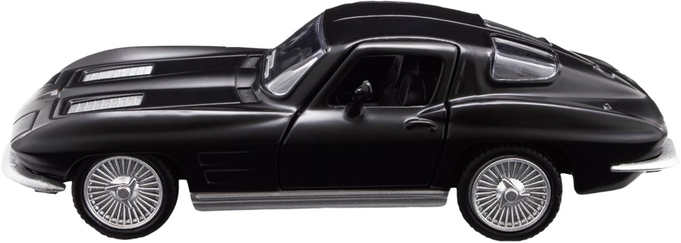 Автомодель - Chevrolet Corvette Split Window 1963, черный (250411U) фото 