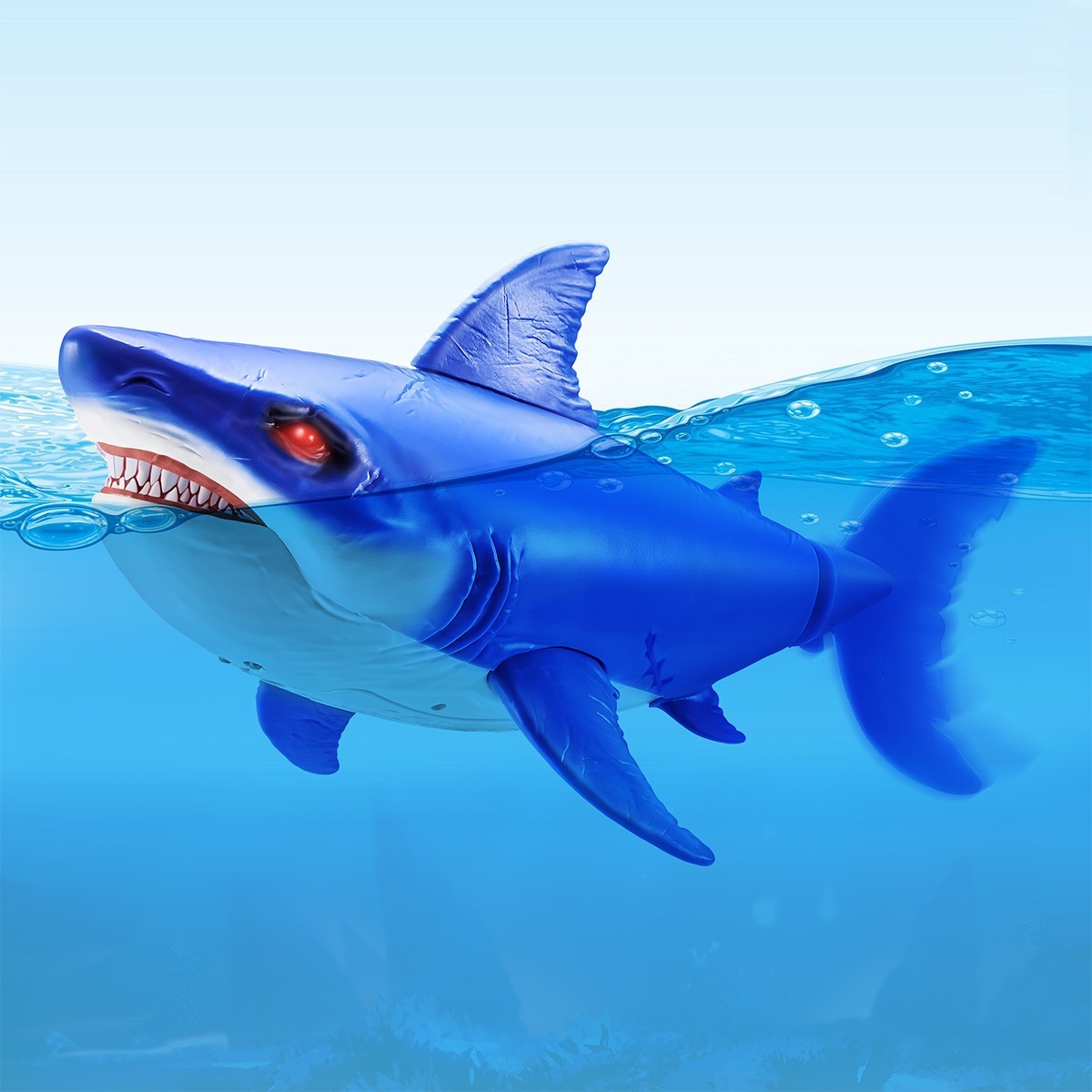 Интерактивный игровой набор Robo Alive S1 – глубоководный сюрприз Большая белая акула (71155A) фото 9