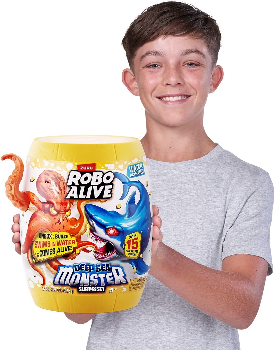Інтерактивний ігровий набір Robo Alive S1 – глибоководний сюрприз Восьминіг (71155B)фото7