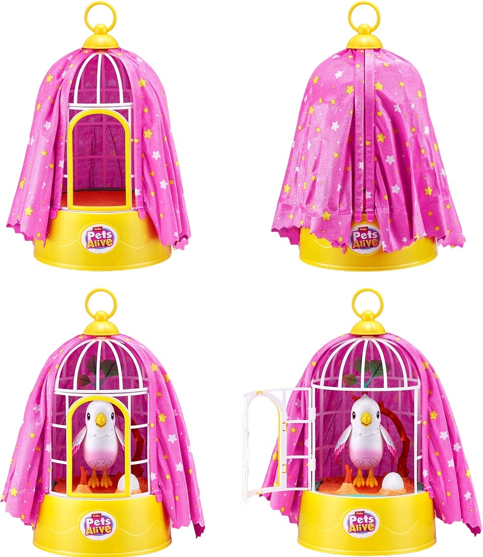 Інтерактивний ігровий набір Pets Alive S1 – Чарівна Пташка Поллі (9561)фото3