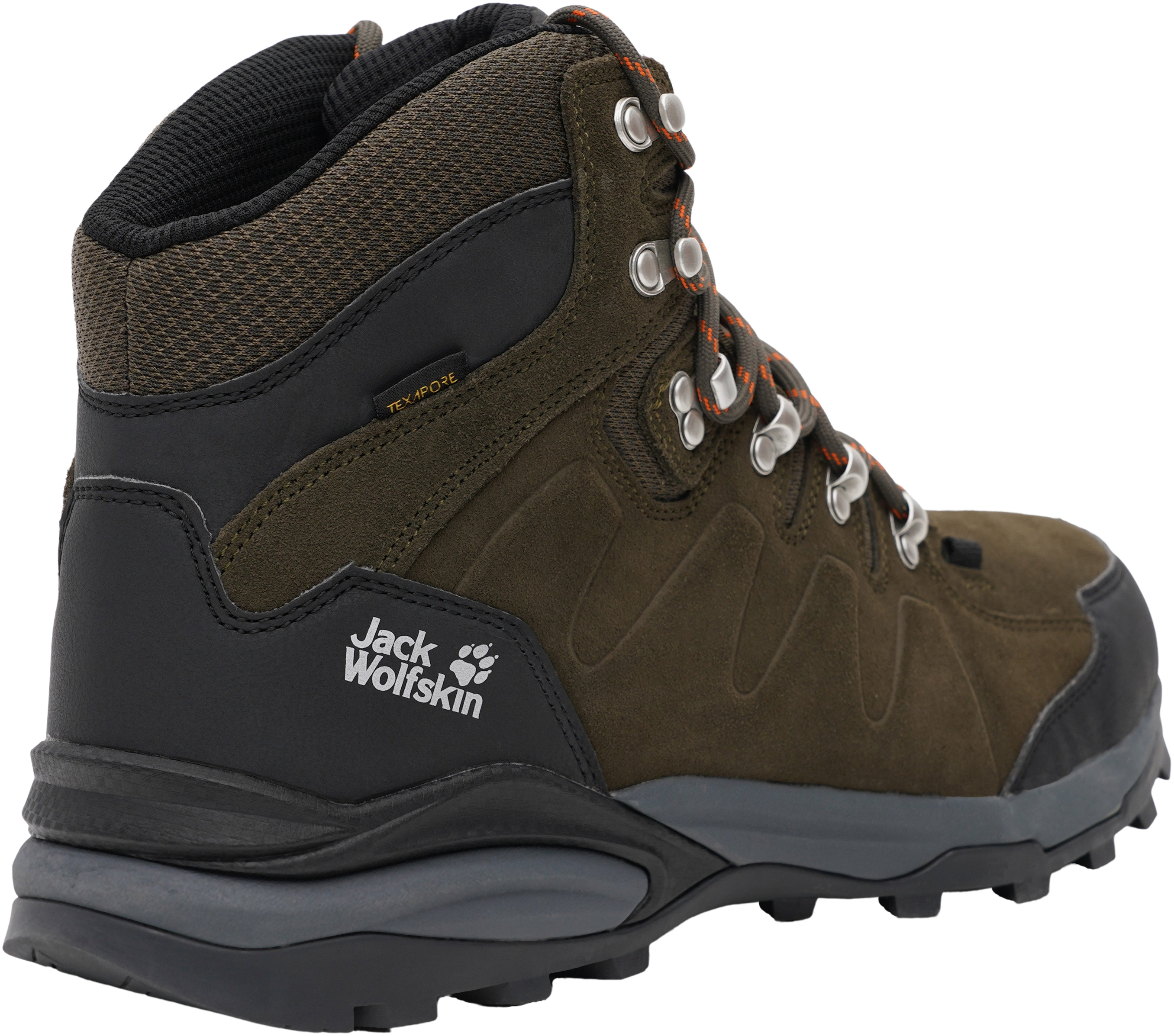 Ботинки мужские Jack Wolfskin Everquest Texapore Mid M 4049841-4287 41 хаки фото 3