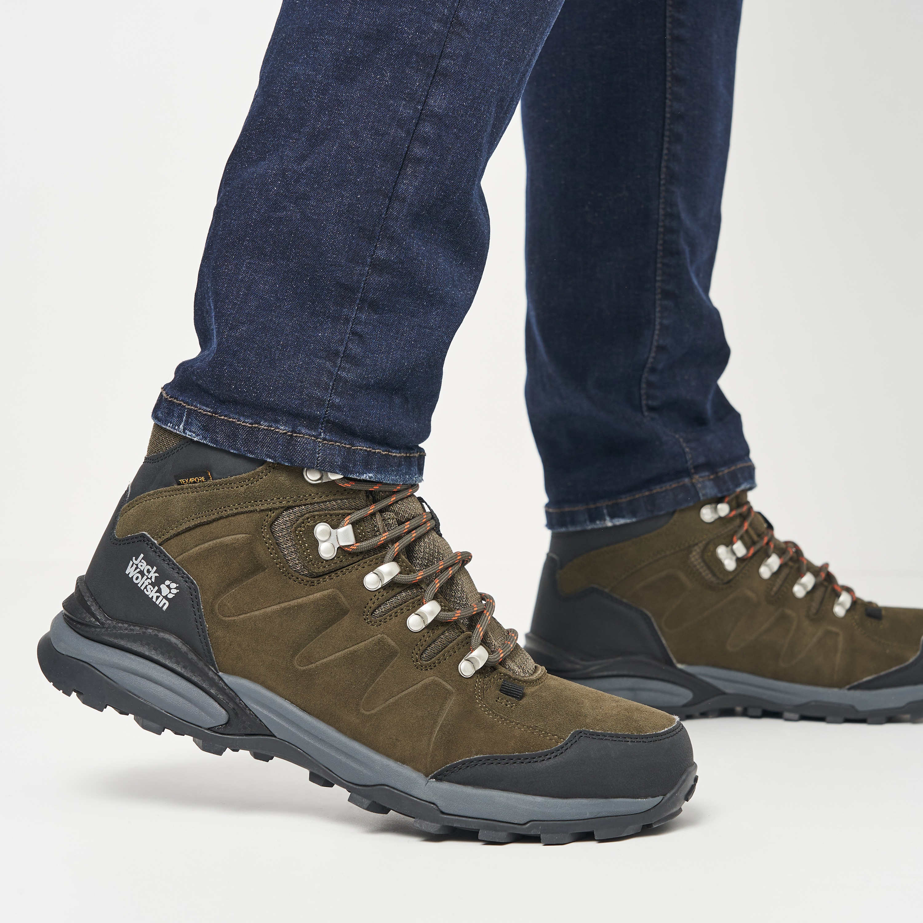 Ботинки мужские Jack Wolfskin Everquest Texapore Mid M 4049841-4287 41 хаки фото 7