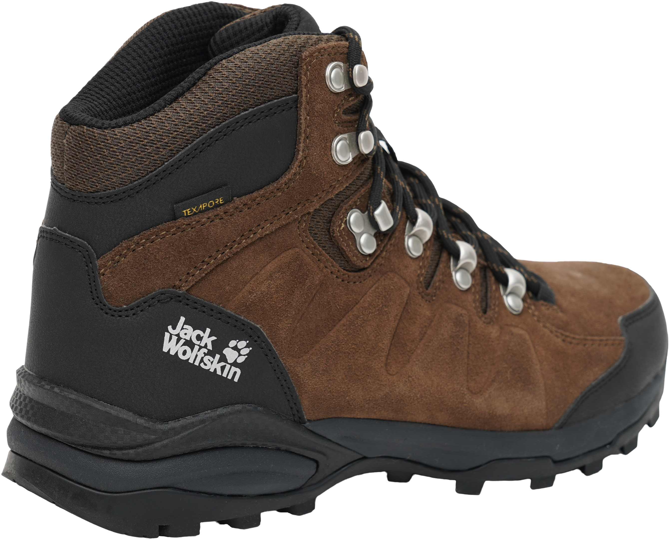 Ботинки мужские Jack Wolfskin Everquest Texapore Mid M 4049841-5298 41 коричневые фото 3