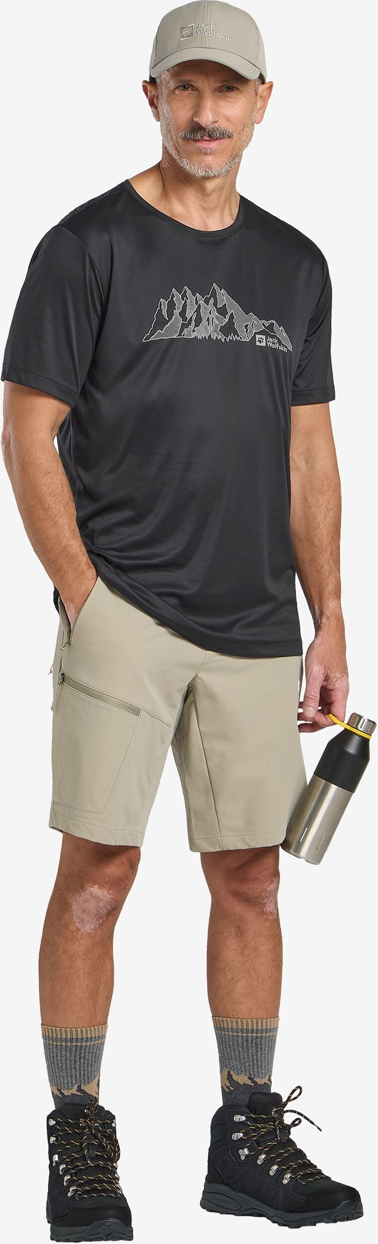 Ботинки мужские Jack Wolfskin Everquest Texapore Mid M 4049841-6357 41 черные фото 9