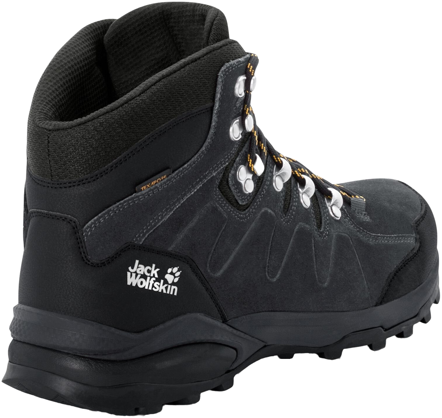 Ботинки мужские Jack Wolfskin Everquest Texapore Mid M 4049841-6357 41 черные фото 4