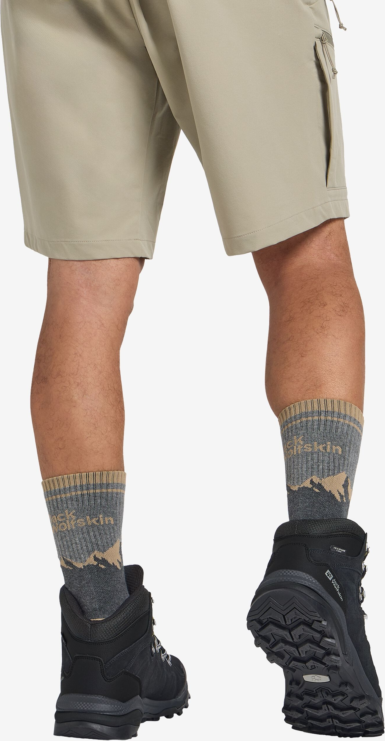 Ботинки мужские Jack Wolfskin Everquest Texapore Mid M 4049841-6357 41 черные фото 8