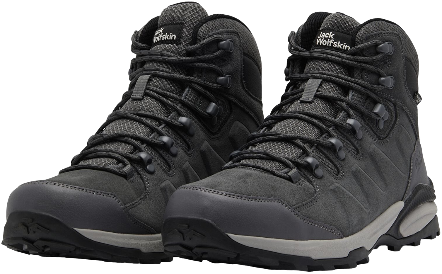 Черевики чоловічі Jack Wolfskin Everquest Texapore Mid M 4049841-6945 41 сіріфото4