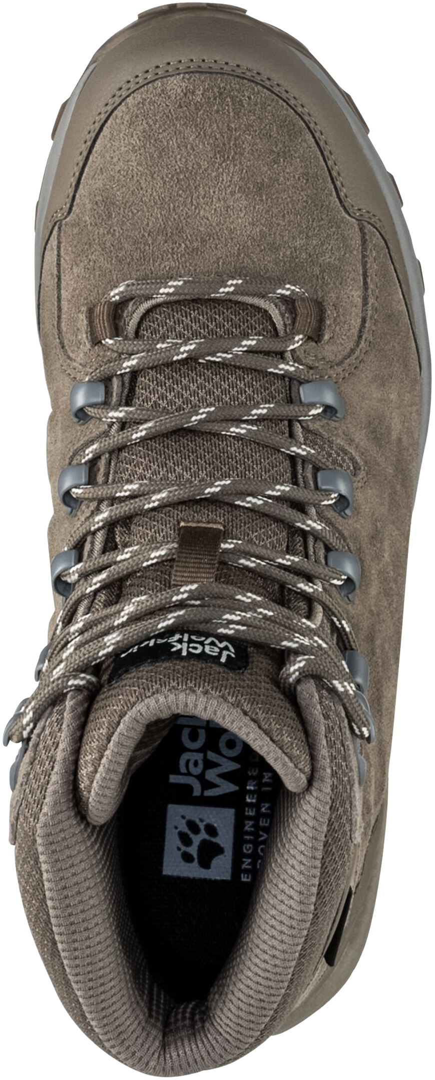 Ботинки женские Jack Wolfskin Refugio Texapore Mid W 4050871-4610 36 коричневые фото 5