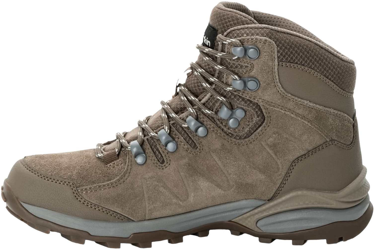 Ботинки женские Jack Wolfskin Refugio Texapore Mid W 4050871-4610 36 коричневые фото 2