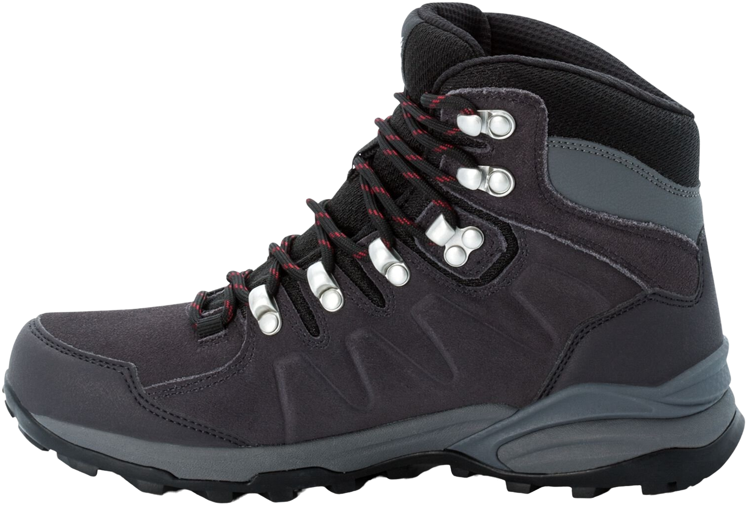 Ботинки женские Jack Wolfskin Refugio Texapore Mid W 4050871-6157 36 темно-фиолетовые фото 2