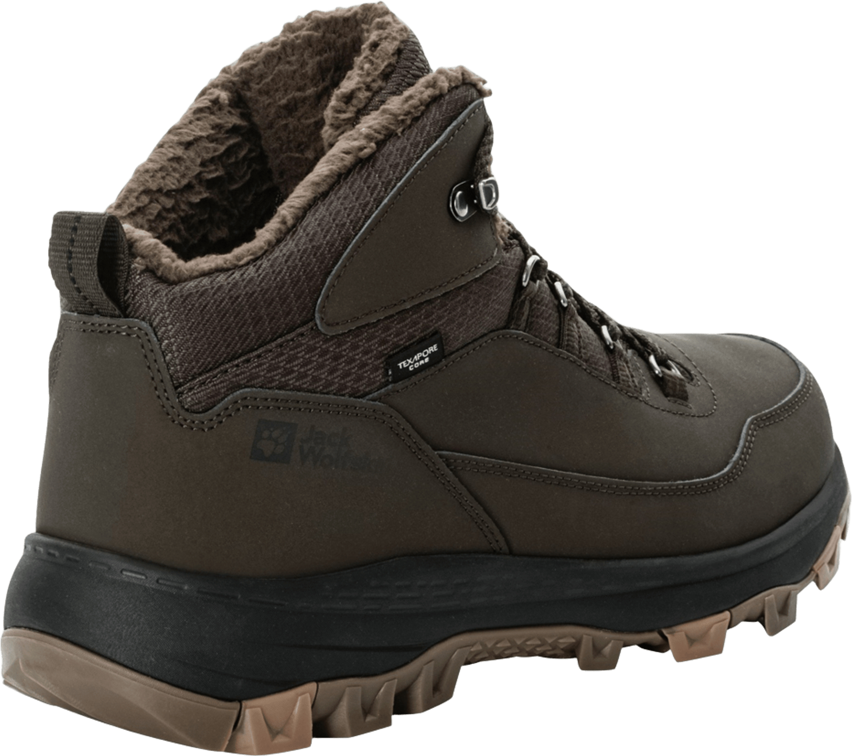 Ботинки мужские Jack Wolfskin Everquest Texapore Mid M 4053611-5719 41 коричневые фото 4