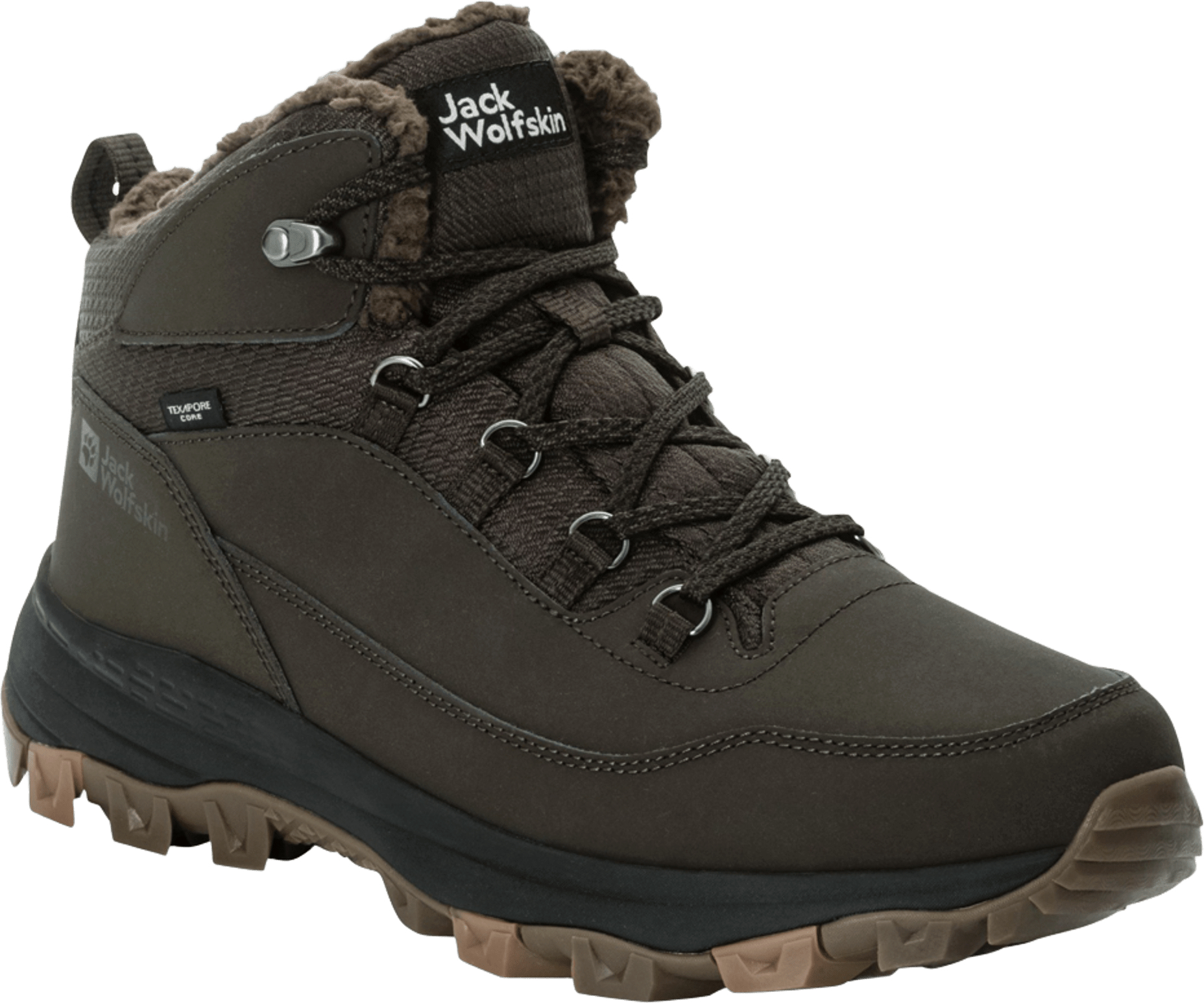 Ботинки мужские Jack Wolfskin Everquest Texapore Mid M 4053611-5719 41 коричневые фото 3