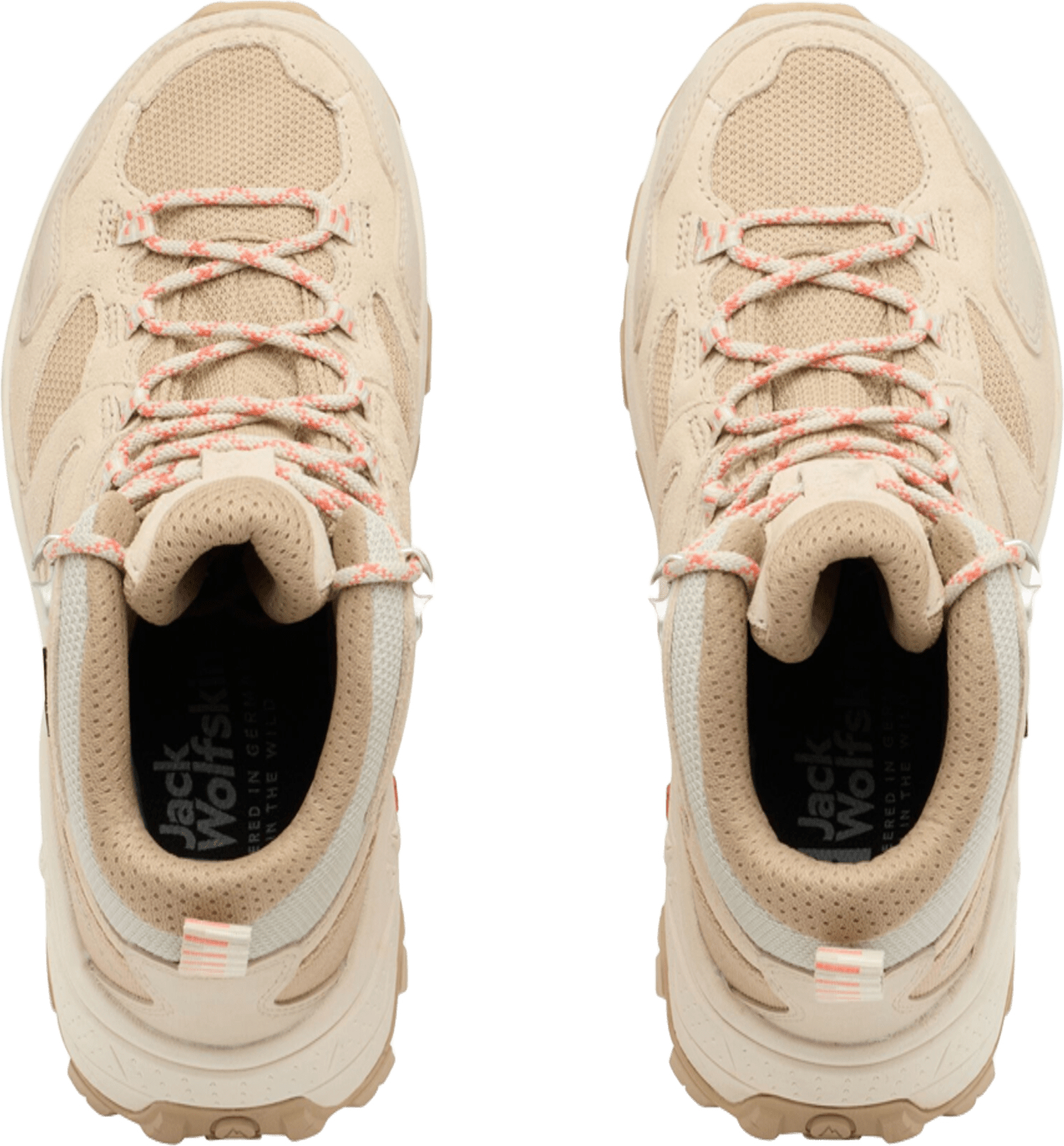 Ботинки женские Jack Wolfskin Vojo Tour Texapore Mid W A62071-A0029 36 бежевые фото 5