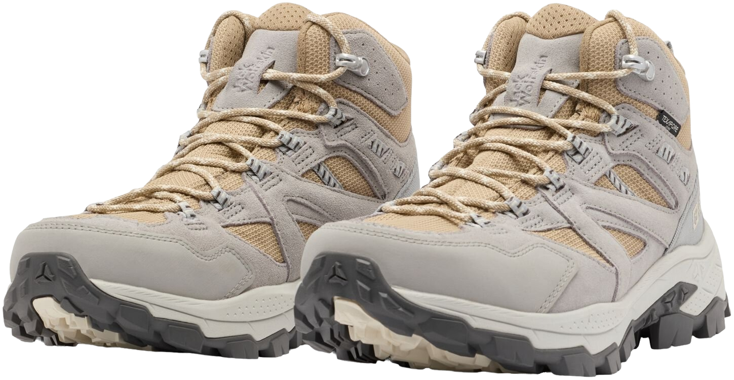 Ботинки мужские Jack Wolfskin Vojo Tour Texapore Mid M A62072-6920 41 серые фото 4