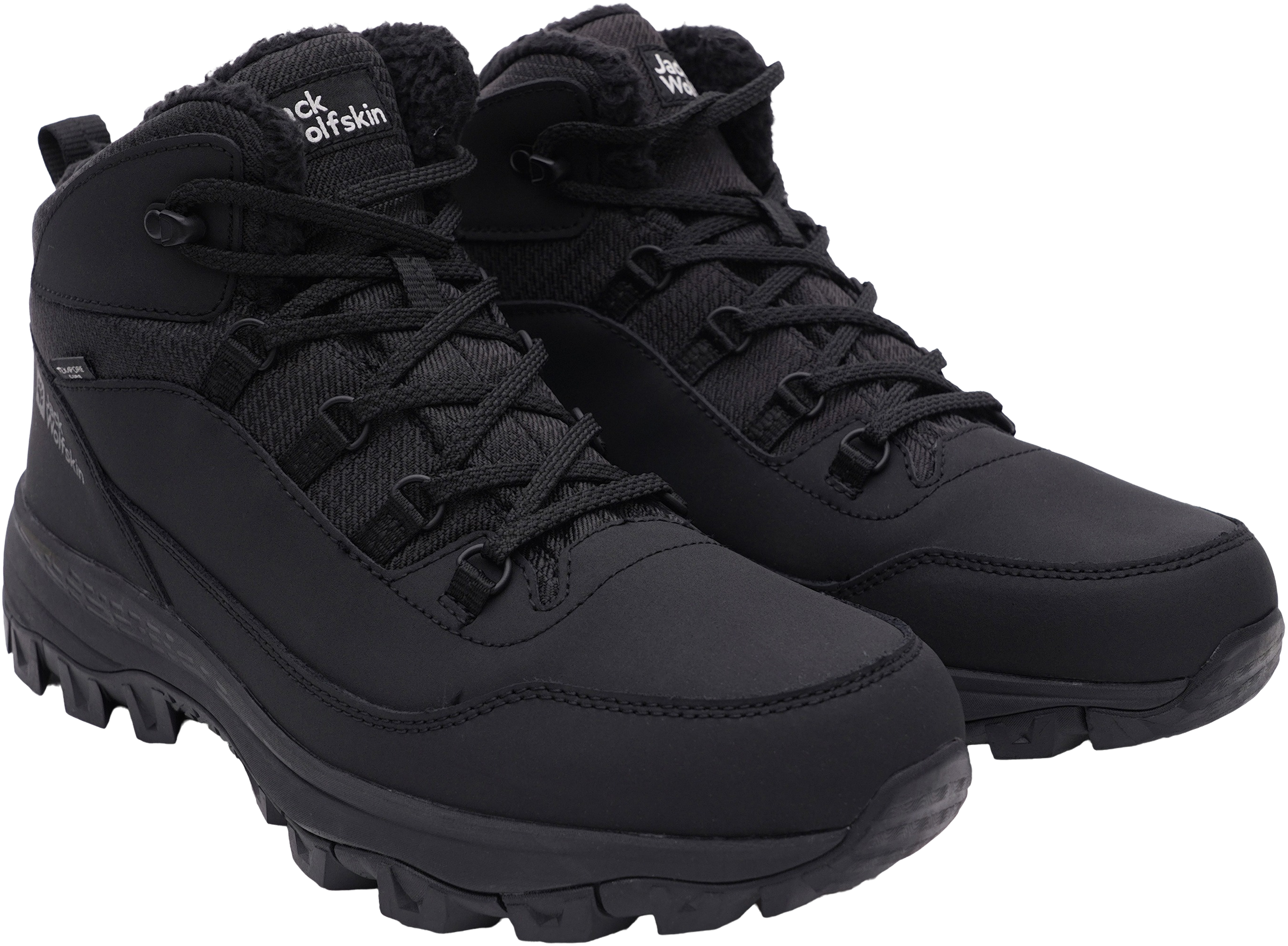 Ботинки мужские Jack Wolfskin Everquest Texapore Mid M 4053611-6000 41 черные фото 5