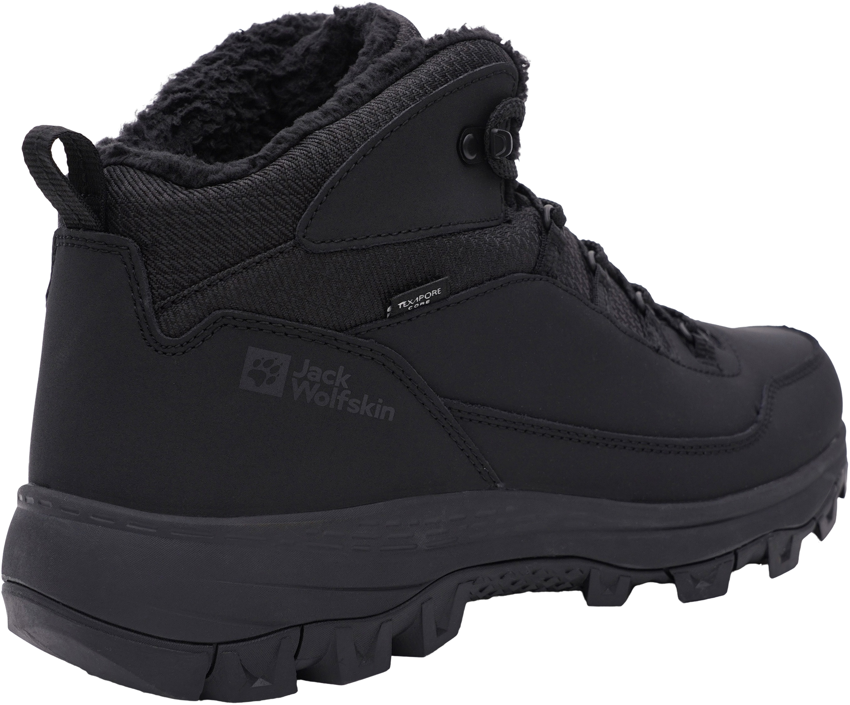 Ботинки мужские Jack Wolfskin Everquest Texapore Mid M 4053611-6000 41 черные фото 3