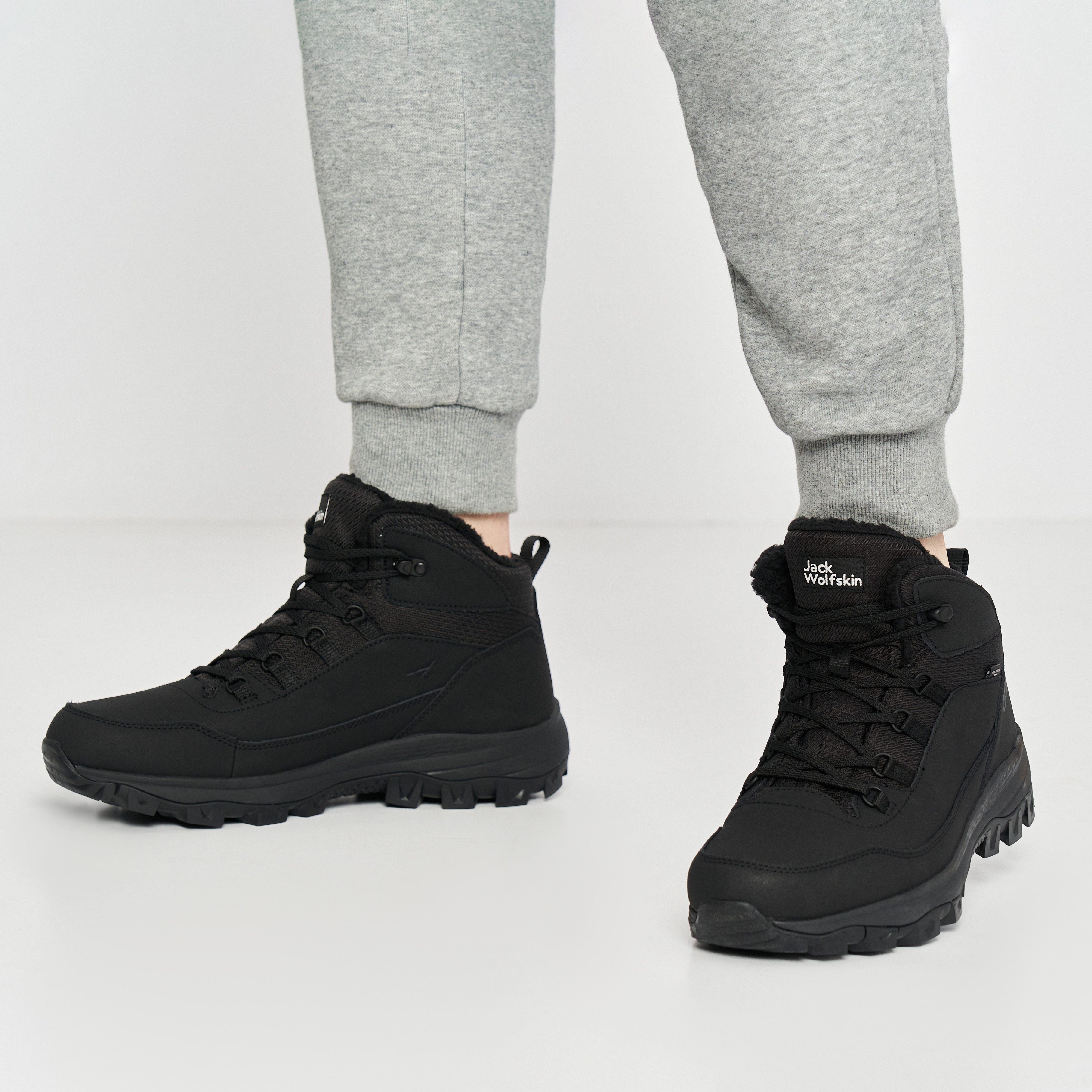 Ботинки мужские Jack Wolfskin Everquest Texapore Mid M 4053611-6000 41 черные фото 7