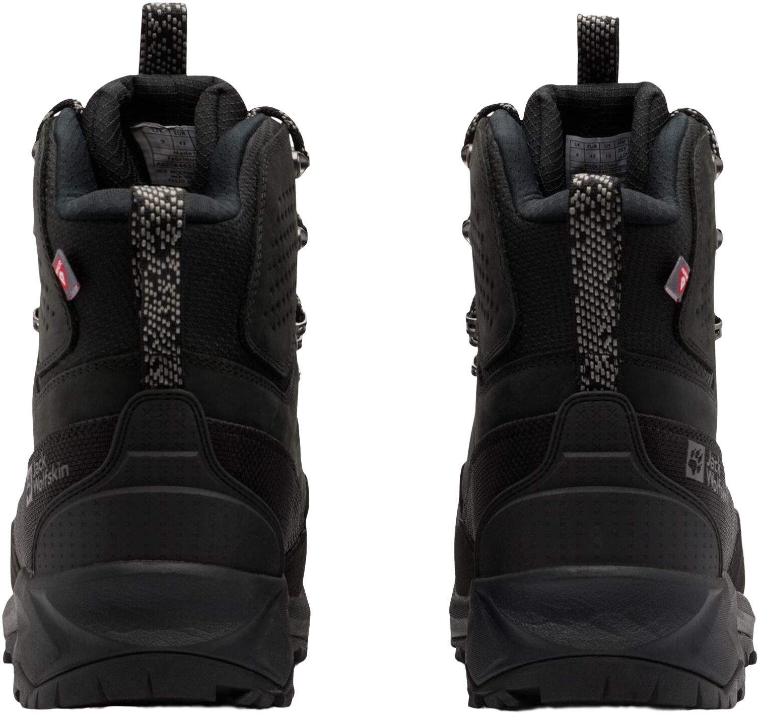 Ботинки мужские Jack Wolfskin Terraquest Arctic Texapore Mid M A62084-6350 42 черные фото 6