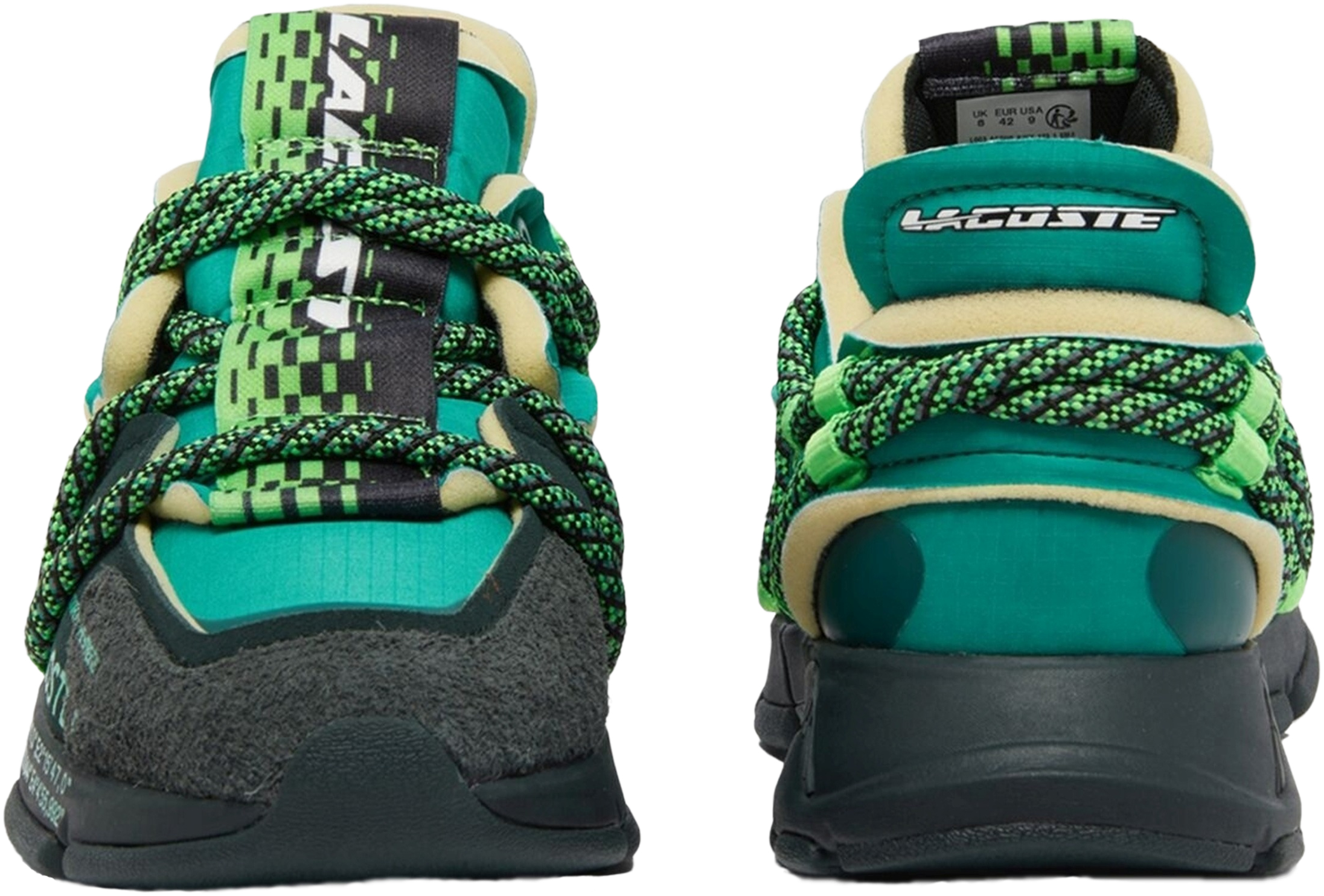 Кросівки чоловічі Lacoste L003 748SMA0051-AG9 45 (10.5 UK) зеленіфото