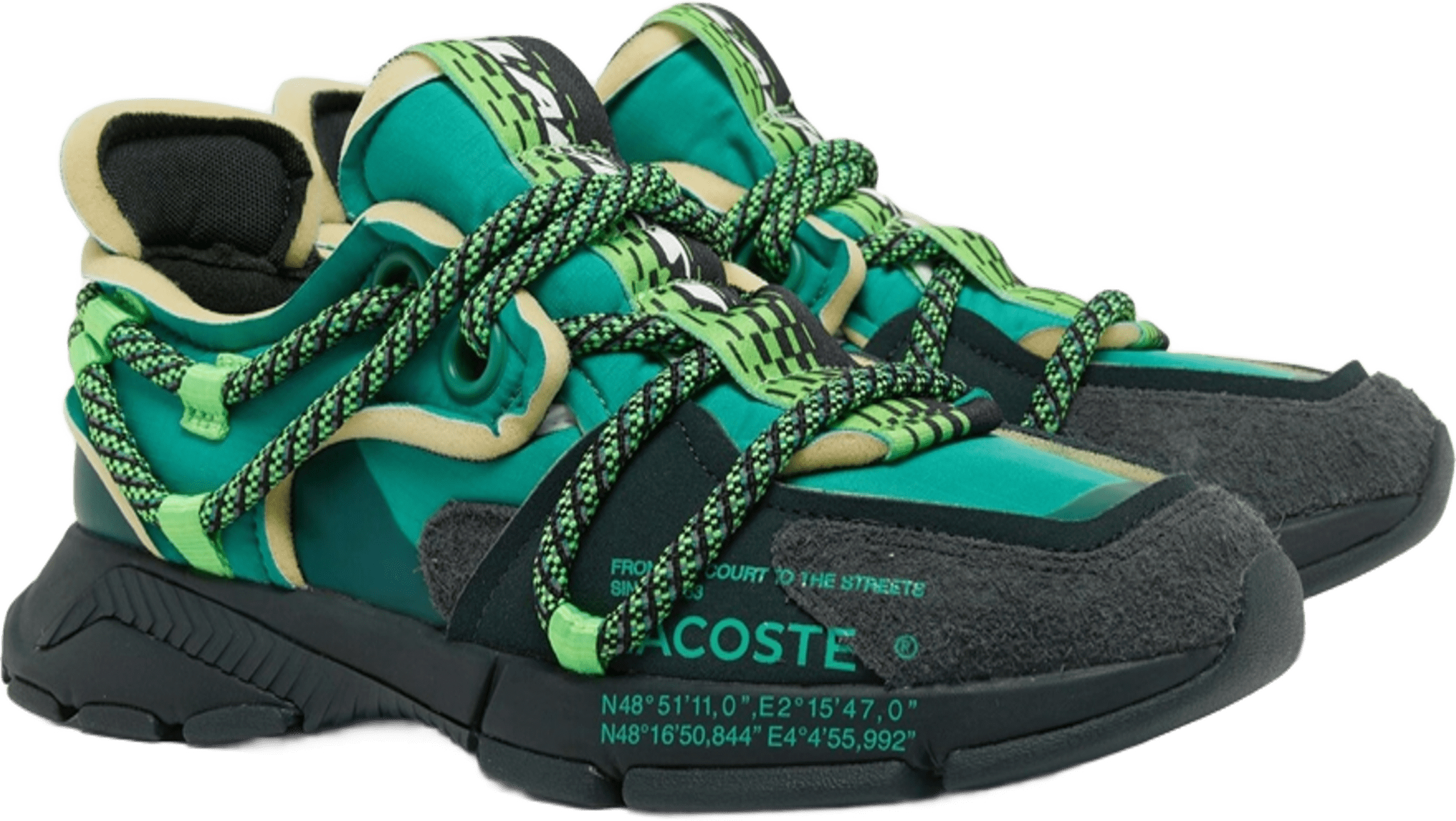 Кросівки чоловічі Lacoste L003 748SMA0051-AG9 45 (10.5 UK) зеленіфото