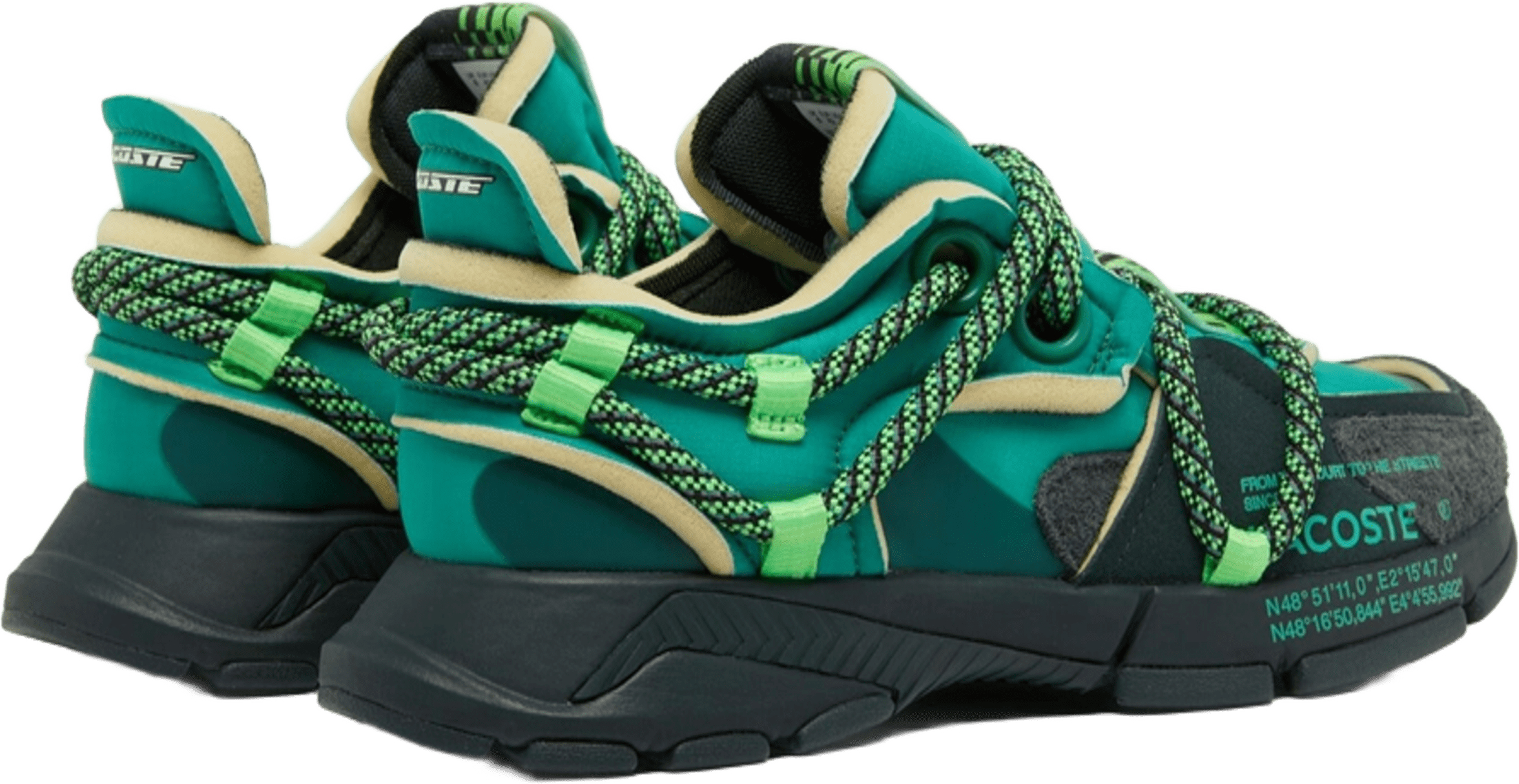 Кросівки чоловічі Lacoste L003 748SMA0051-AG9 45 (10.5 UK) зеленіфото