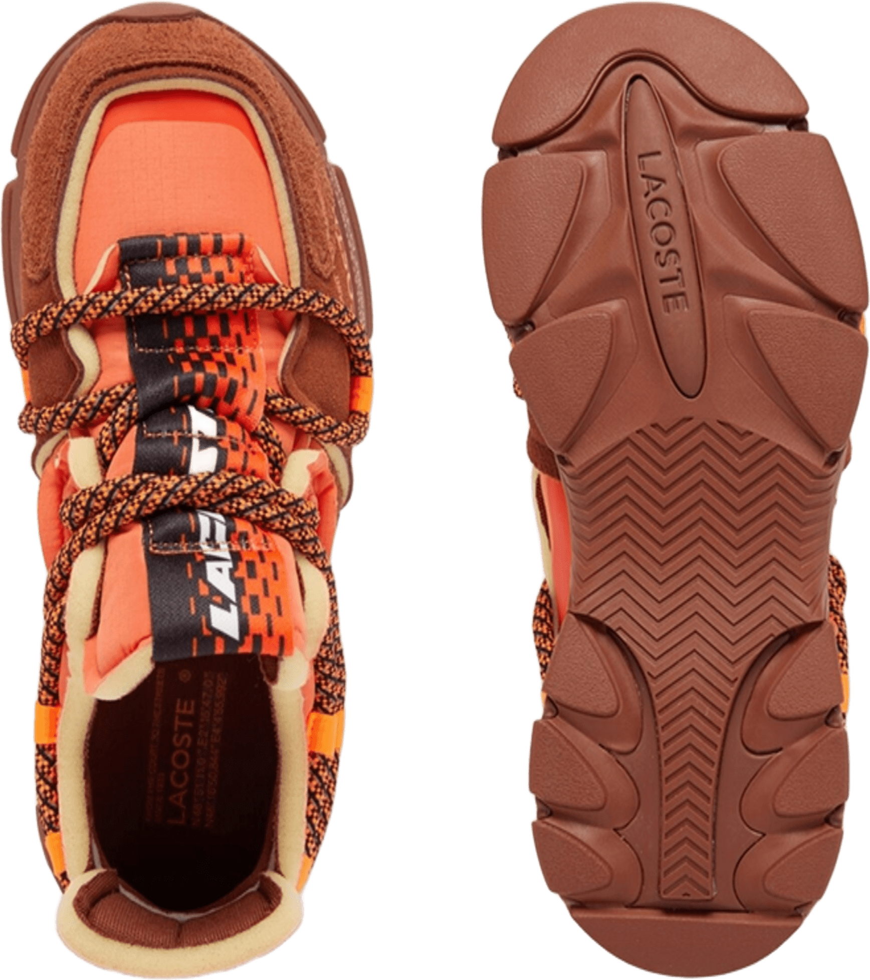 Кросівки чоловічі Lacoste L003 748SMA0051-AOD 45 (10.5 UK) помаранчевіфото