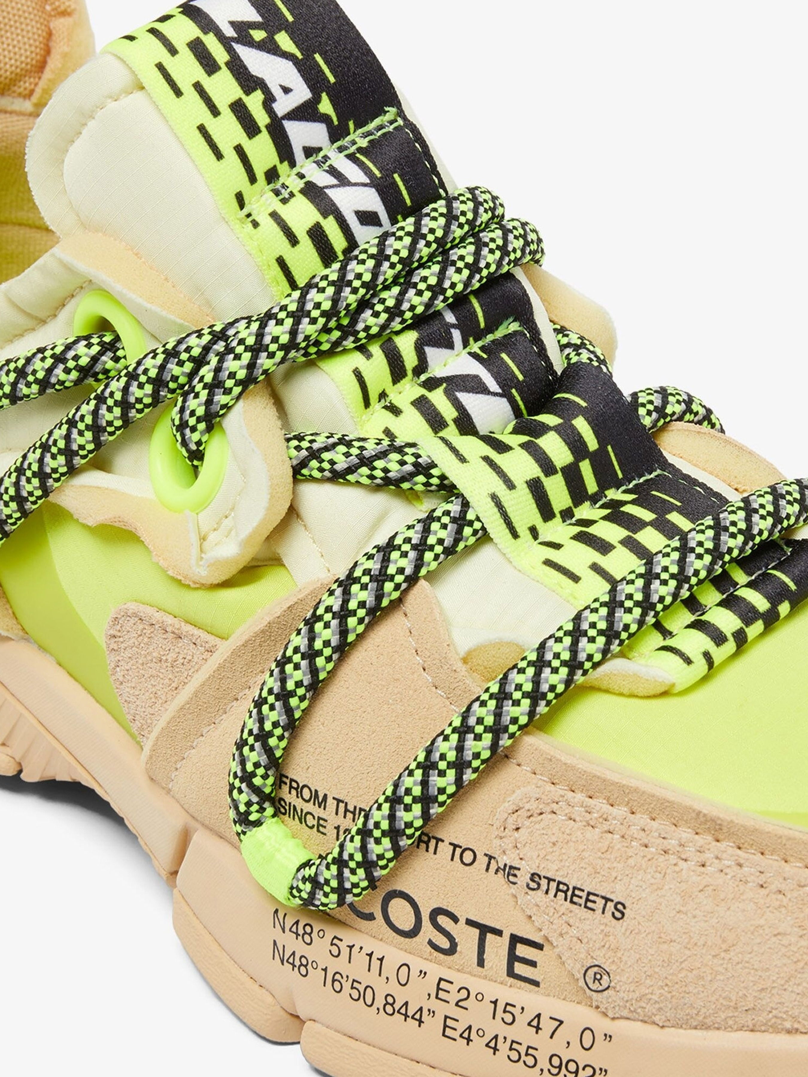 Кросівки чоловічі Lacoste L003 748SMA0051-AOI 45 (10.5 UK) світло-жовтіфото