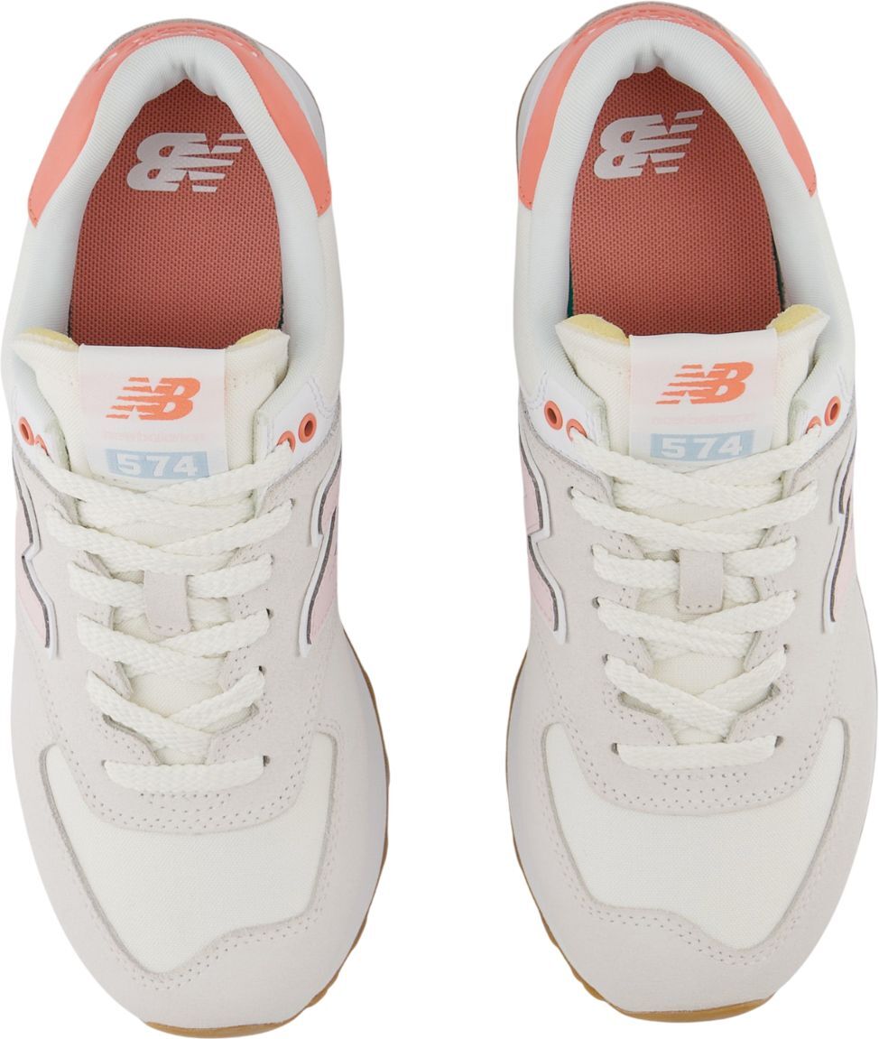 Кроссовки женские New Balance 574 WL574 IPK 37.5 (7 US) белые фото 5