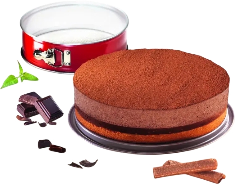 Форма для выпечки Tefal DeliBake, круглая, съемное дно, 19см красный (J1641174) фото 4