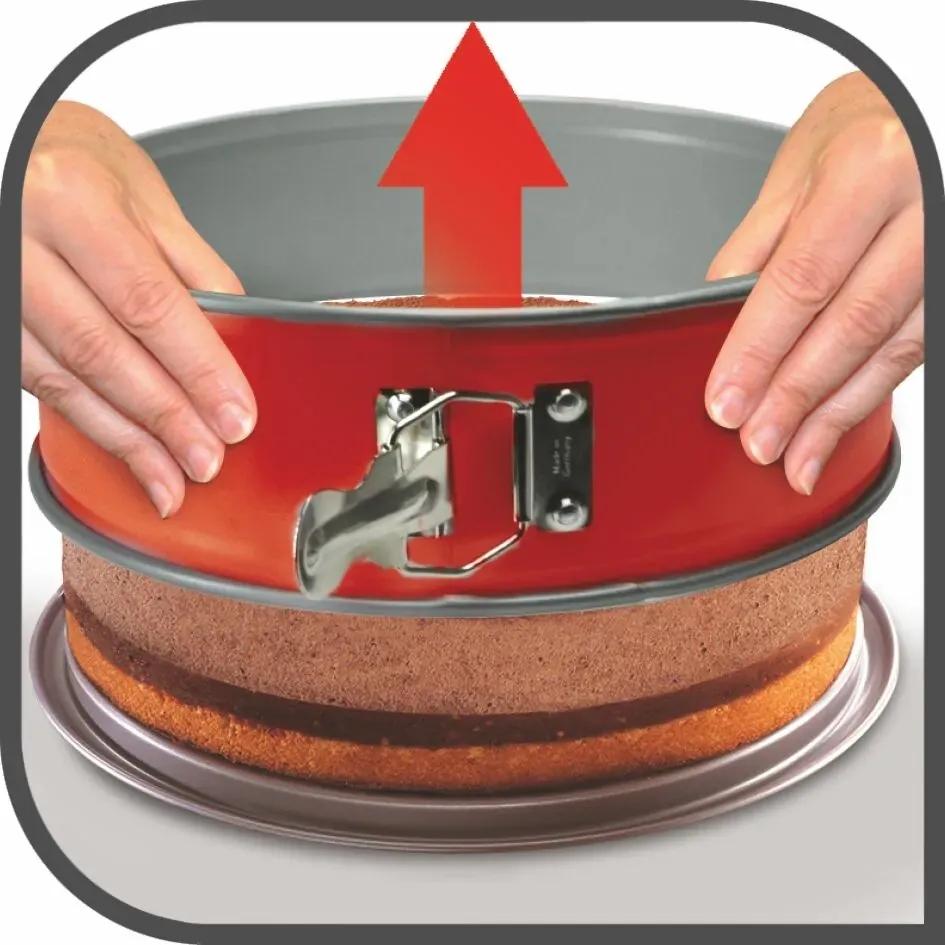 Форма для выпечки Tefal DeliBake, круглая, съемное дно, 19см красный (J1641174) фото 5