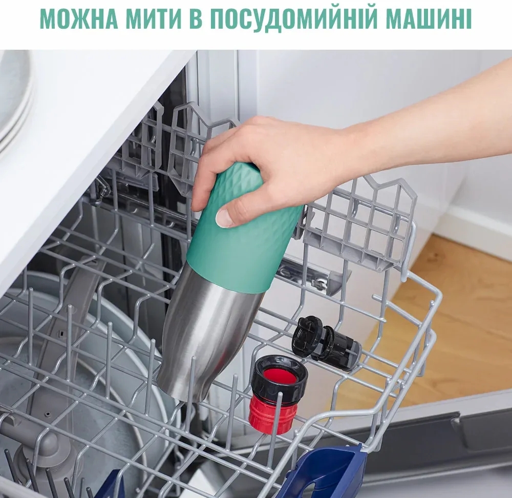 Термопляшка Tefal Bludrop soft touch, 700 мл, зелений (N3111210)фото8