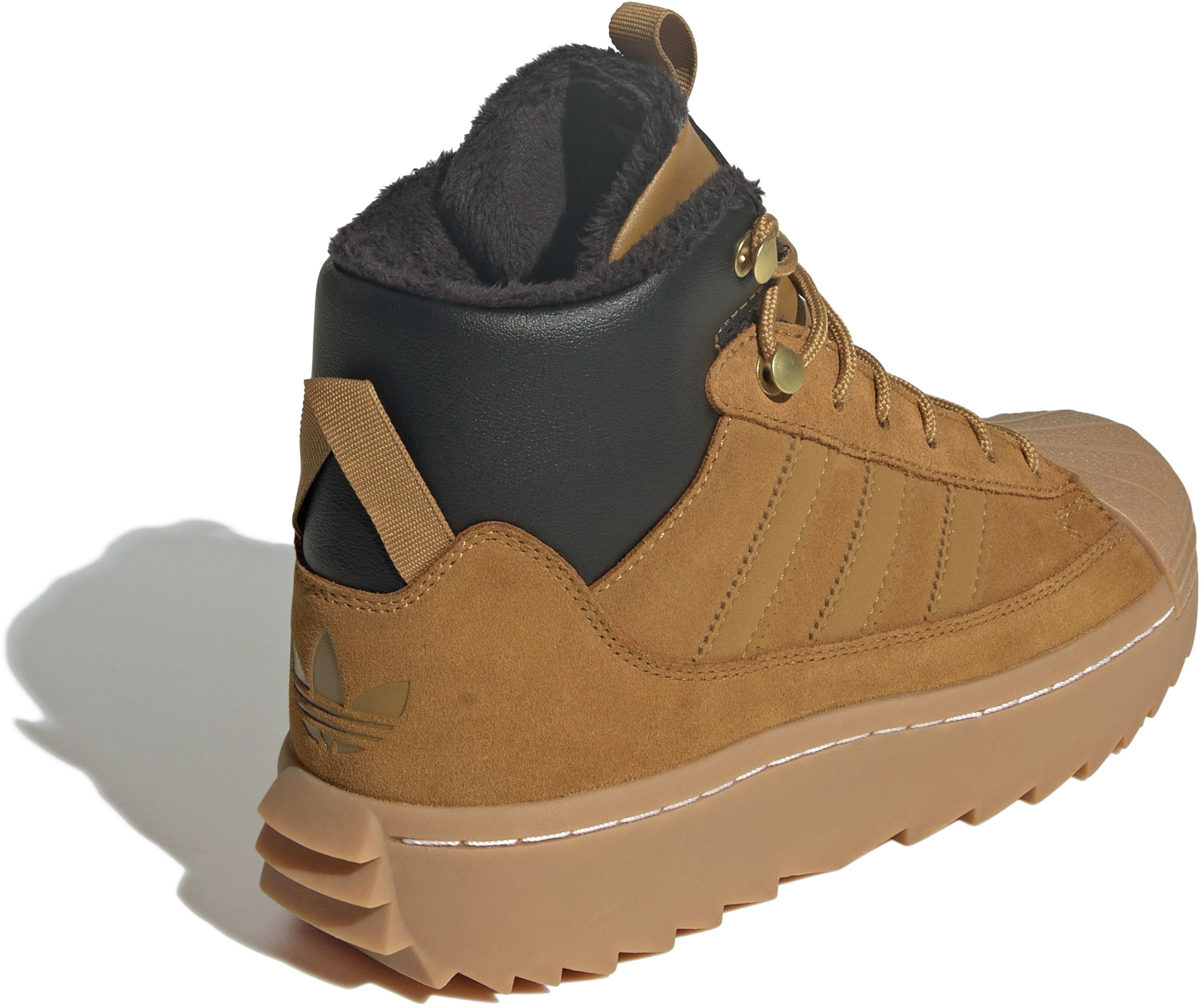 Ботинки подростковые Adidas Superstar Winter Trek J JQ0345 36 (3.5 UK) бронзовые фото 