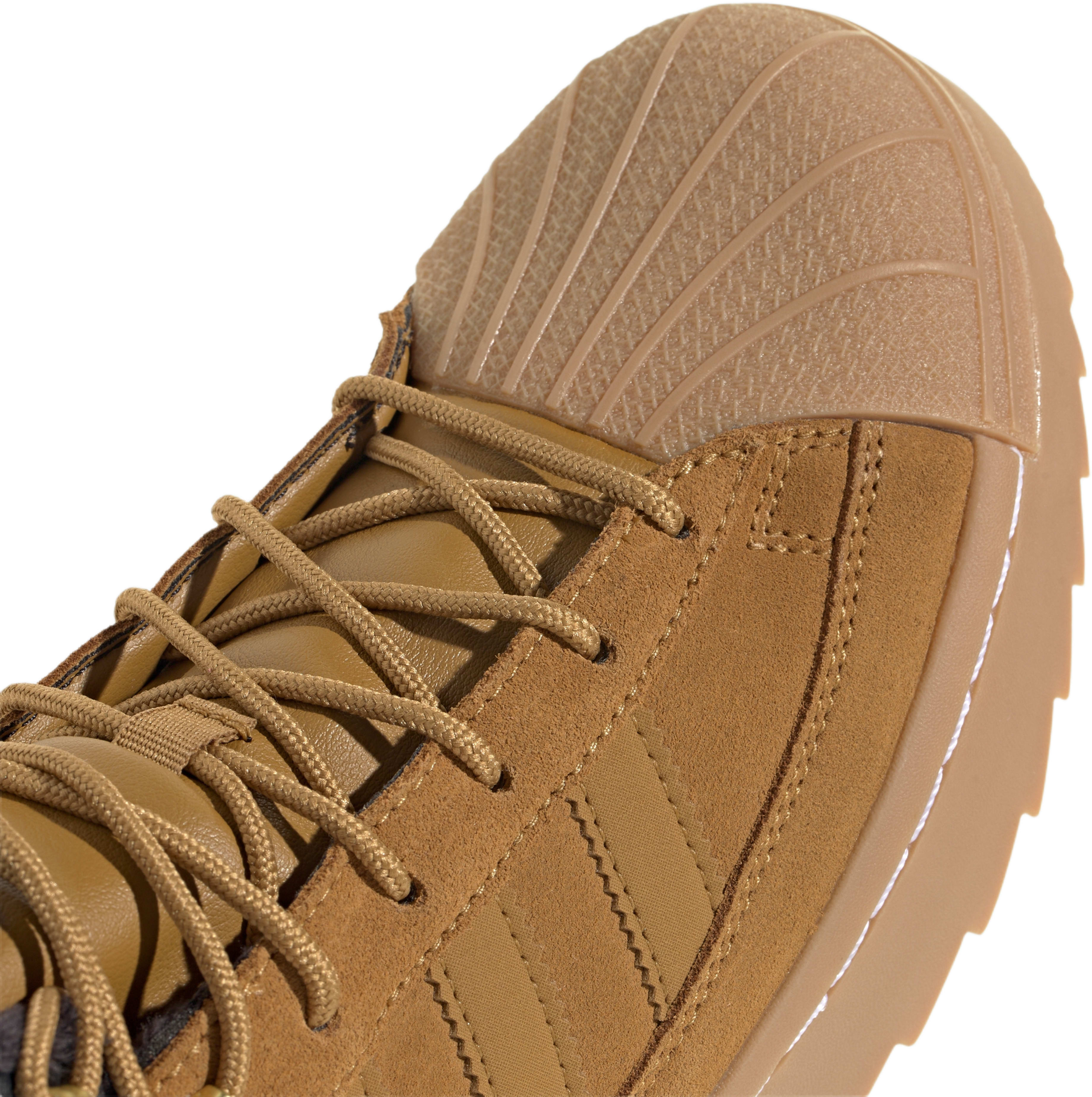 Ботинки подростковые Adidas Superstar Winter Trek J JQ0345 36 (3.5 UK) бронзовые фото 