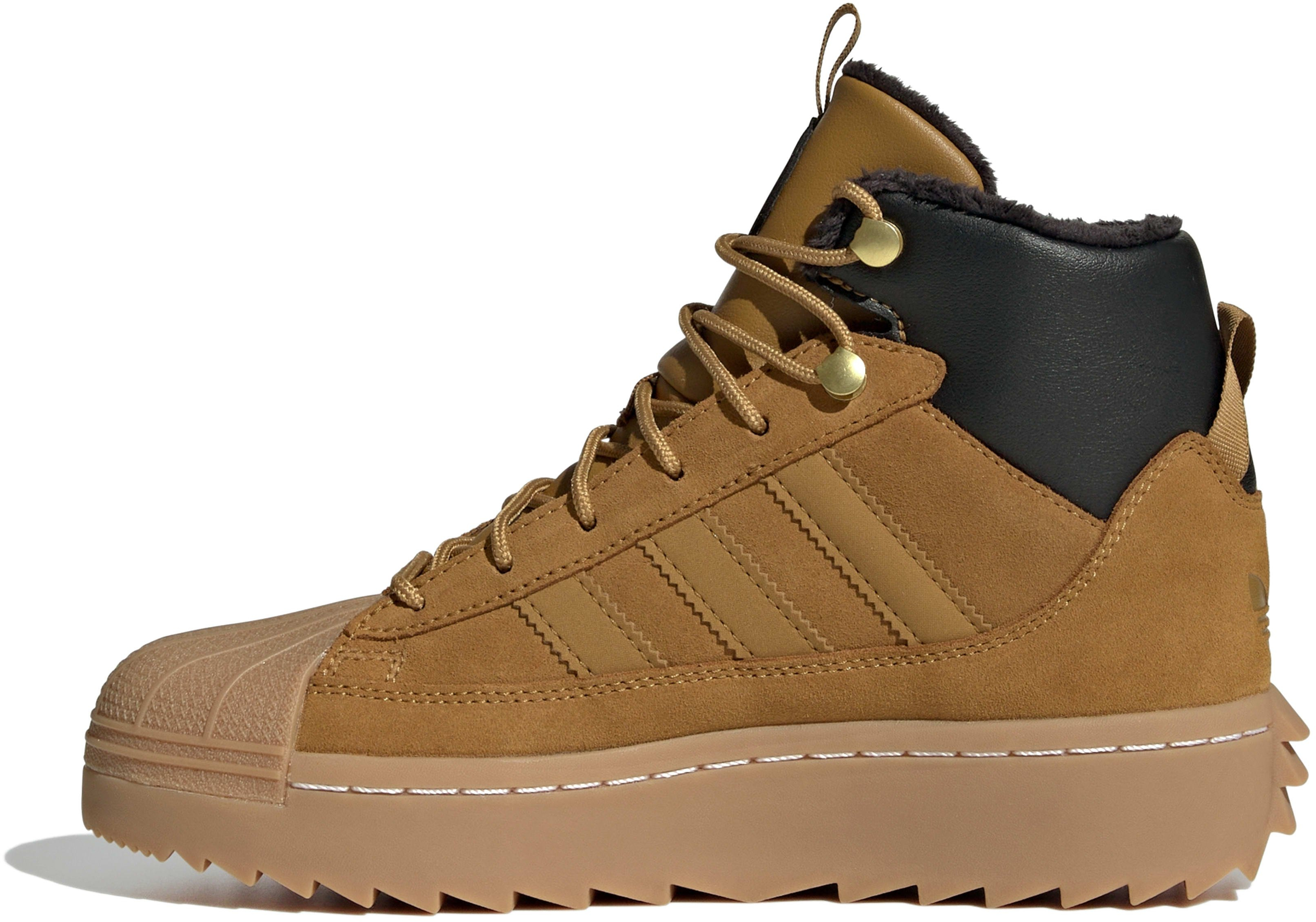 Ботинки подростковые Adidas Superstar Winter Trek J JQ0345 36 (3.5 UK) бронзовые фото 