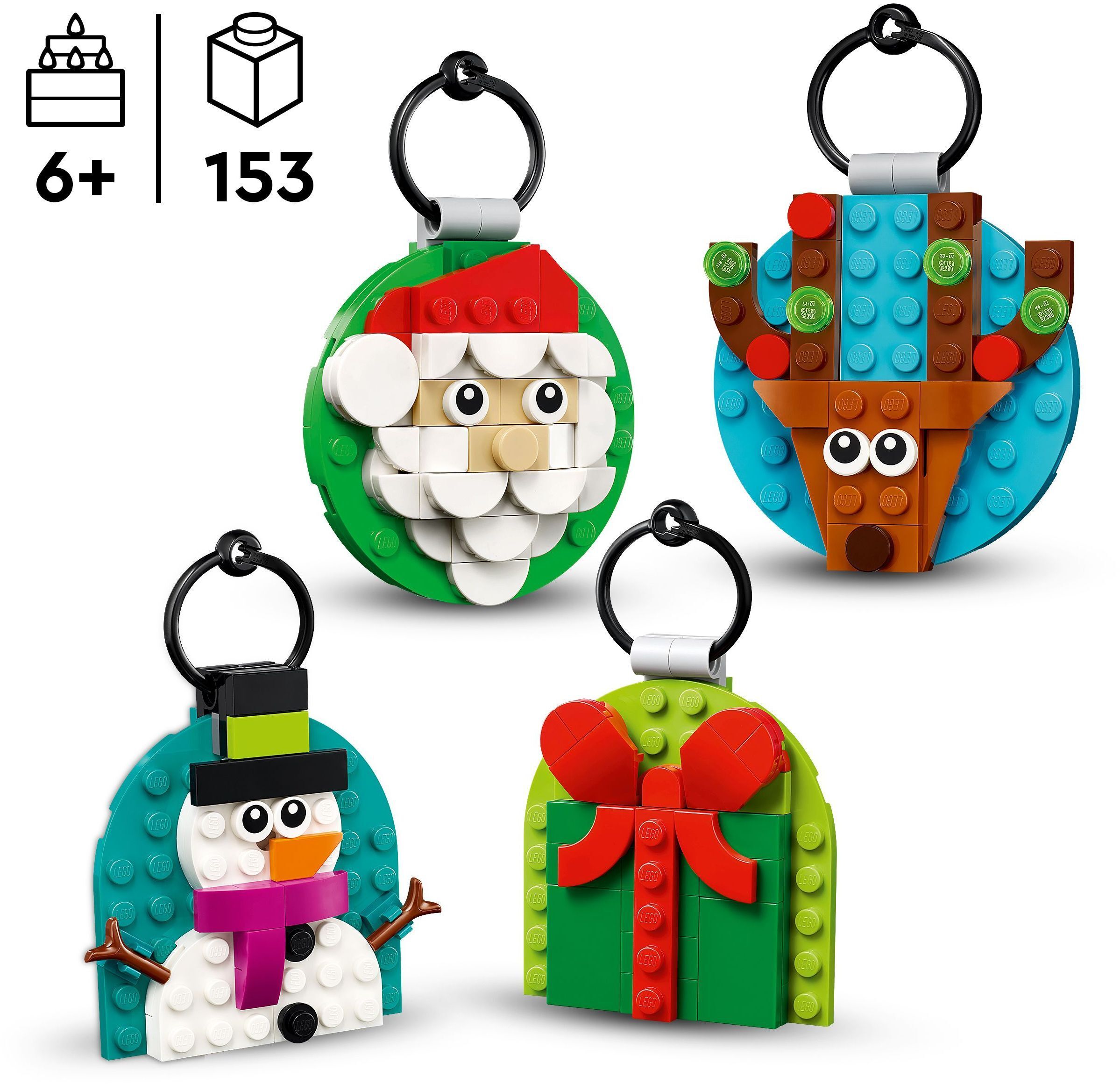 LEGO 40744 Iconic Набір різдвяних прикрасфото2