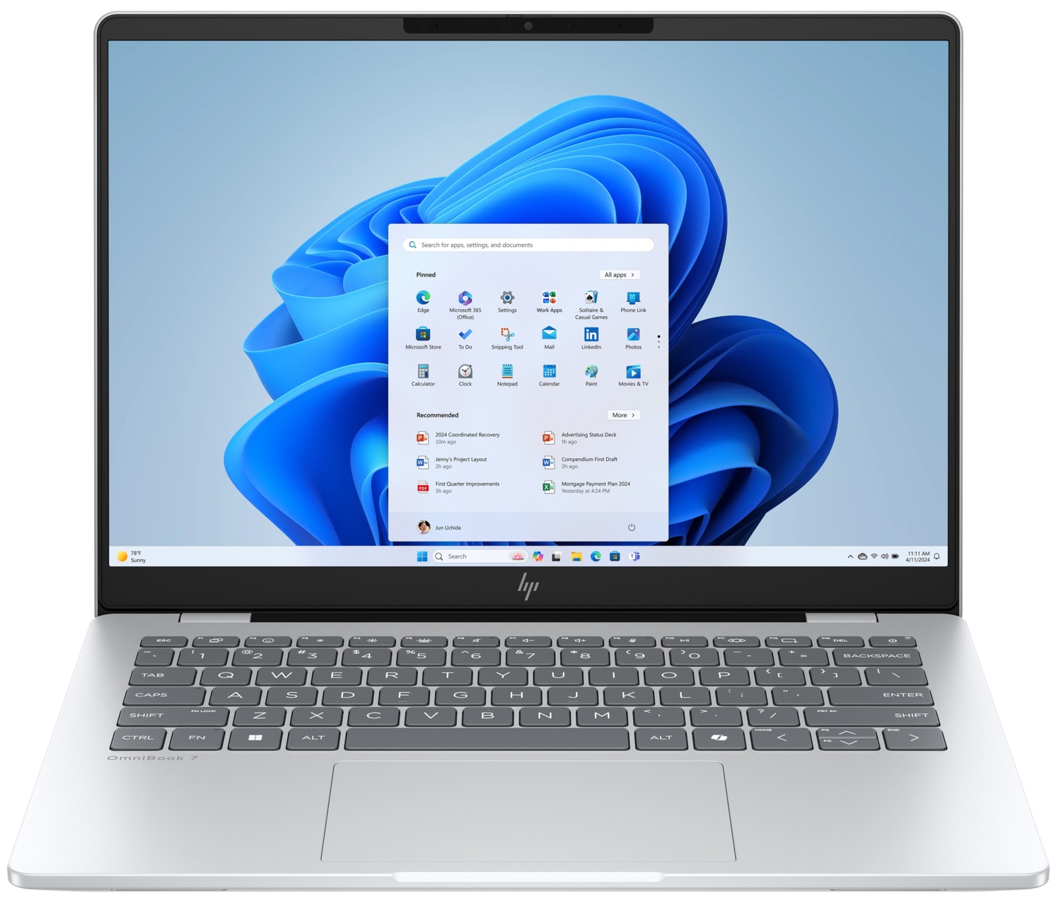 Ноутбук HP OmniBook 7 14-fs0001ua (C3VS6EA)фото