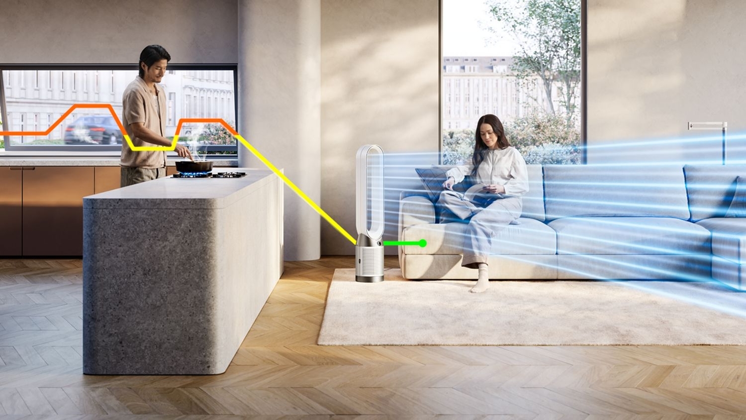 Очиститель воздуха Dyson Cool PC1 544901-01 фото 5