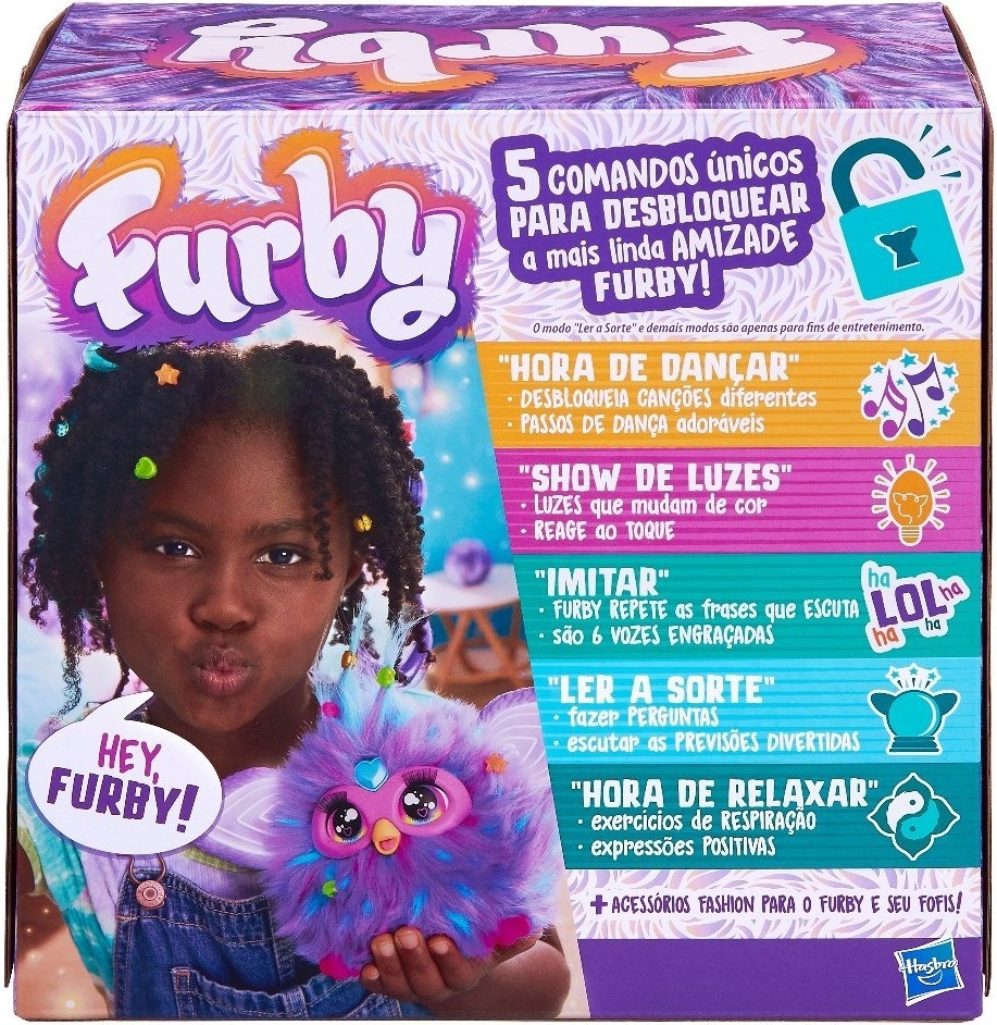 Іграшка інтерактивна Hasbro "Furby Пурпурний" (F6743)фото