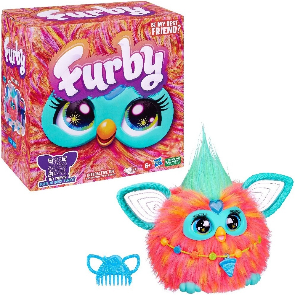 Іграшка інтерактивна Hasbro "Furby Кораловий" (F6744)фото