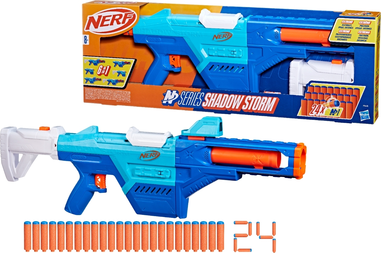 Бластер іграшковий Hasbro Nerf N Series Shadow Storm (F8635)фото2