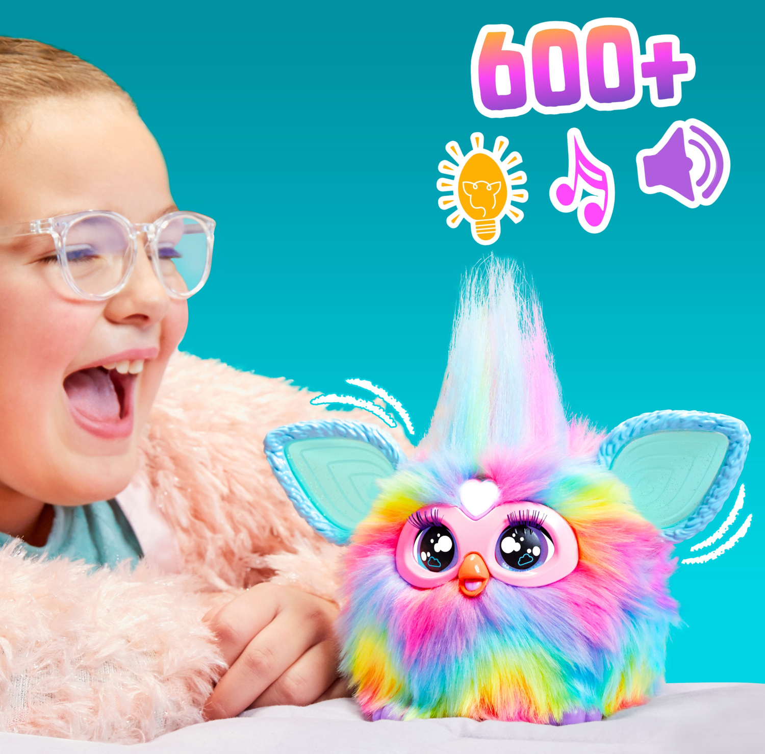 Іграшка інтерактивна Hasbro "Furby Tie Dye" (F8900)фото