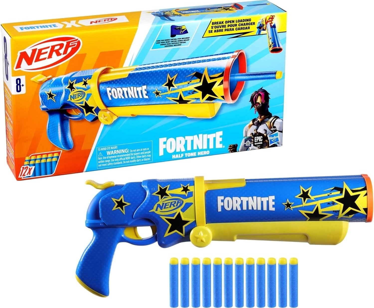 Бластер іграшковий Nerf Fortnite Half tone hero (F8947)фото2