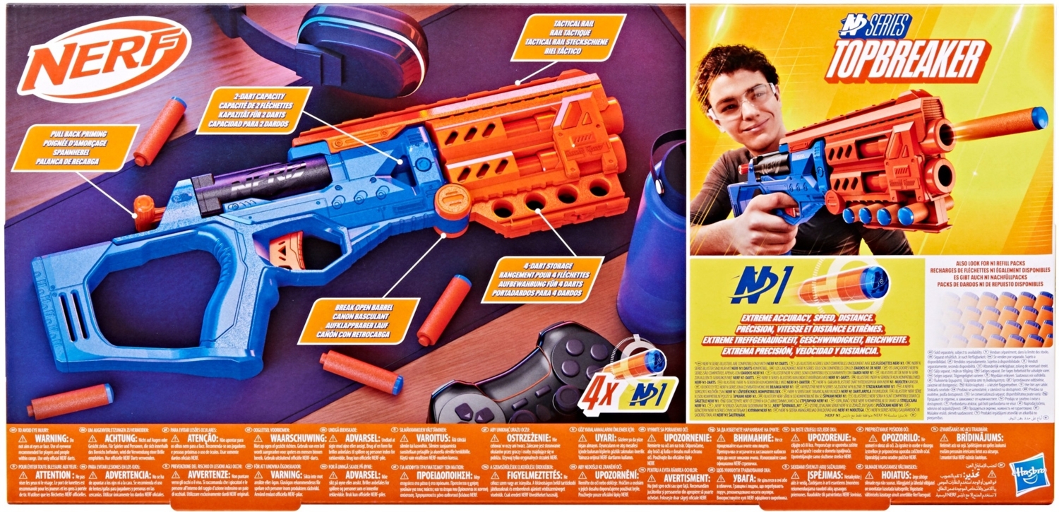 Бластер игрушечный Topbreaker серия Nerf N Series (G0877) фото