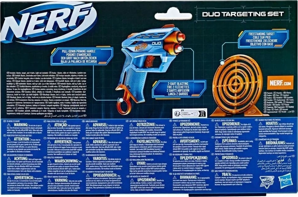Набор игрушечный с мишенью Hasbro Nerf Elite 2.0 Duo Targeting (F6352) фото 3