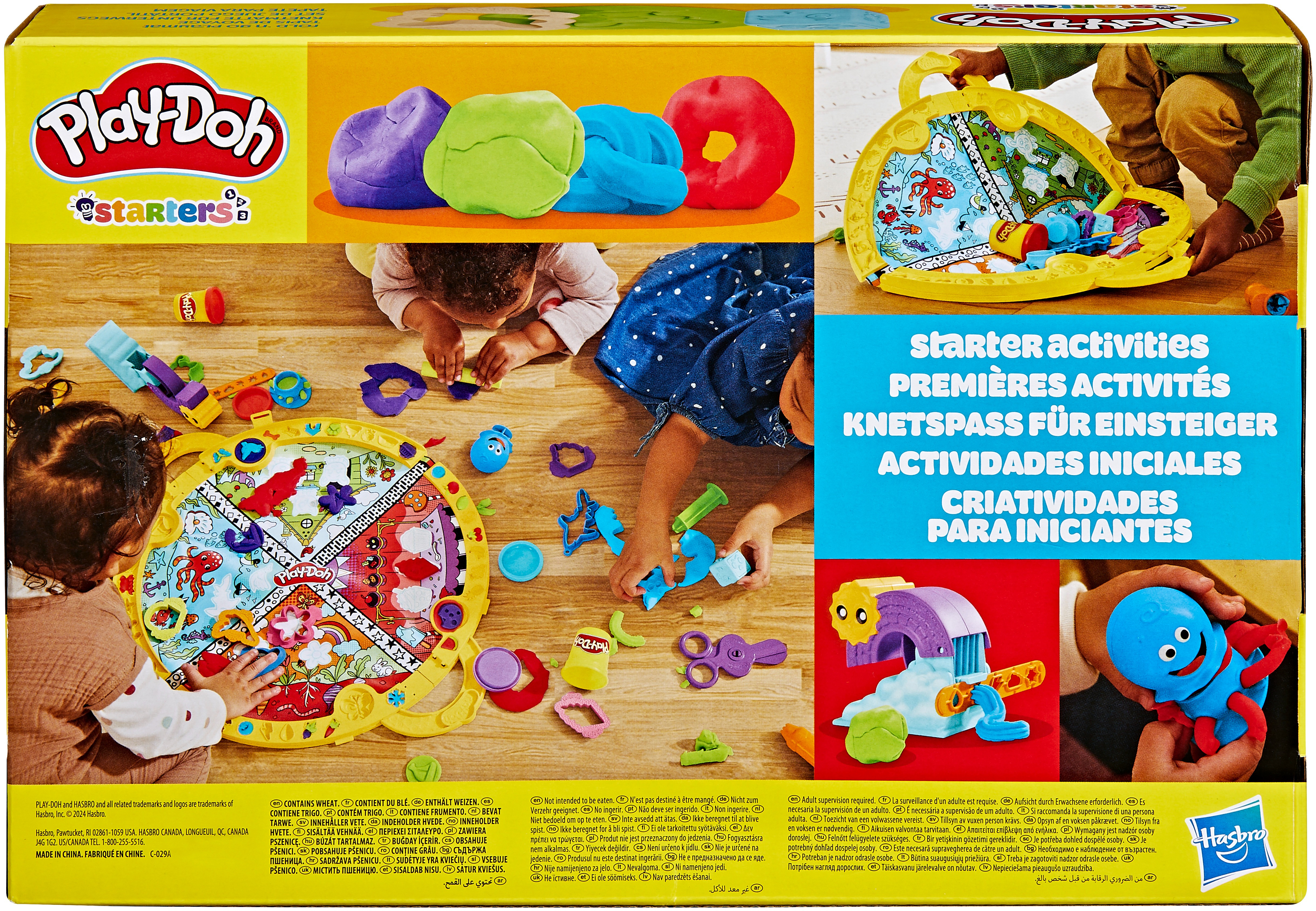 Набор для творчества Hasbro с пластилином со складным ковриком для хранения (F9143) фото 